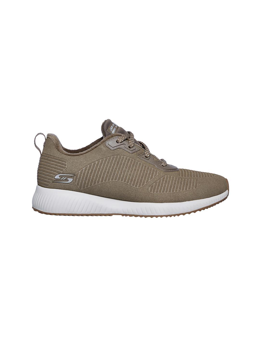 Zapatilla SKECHERS Mujer Textil Taupe 32505