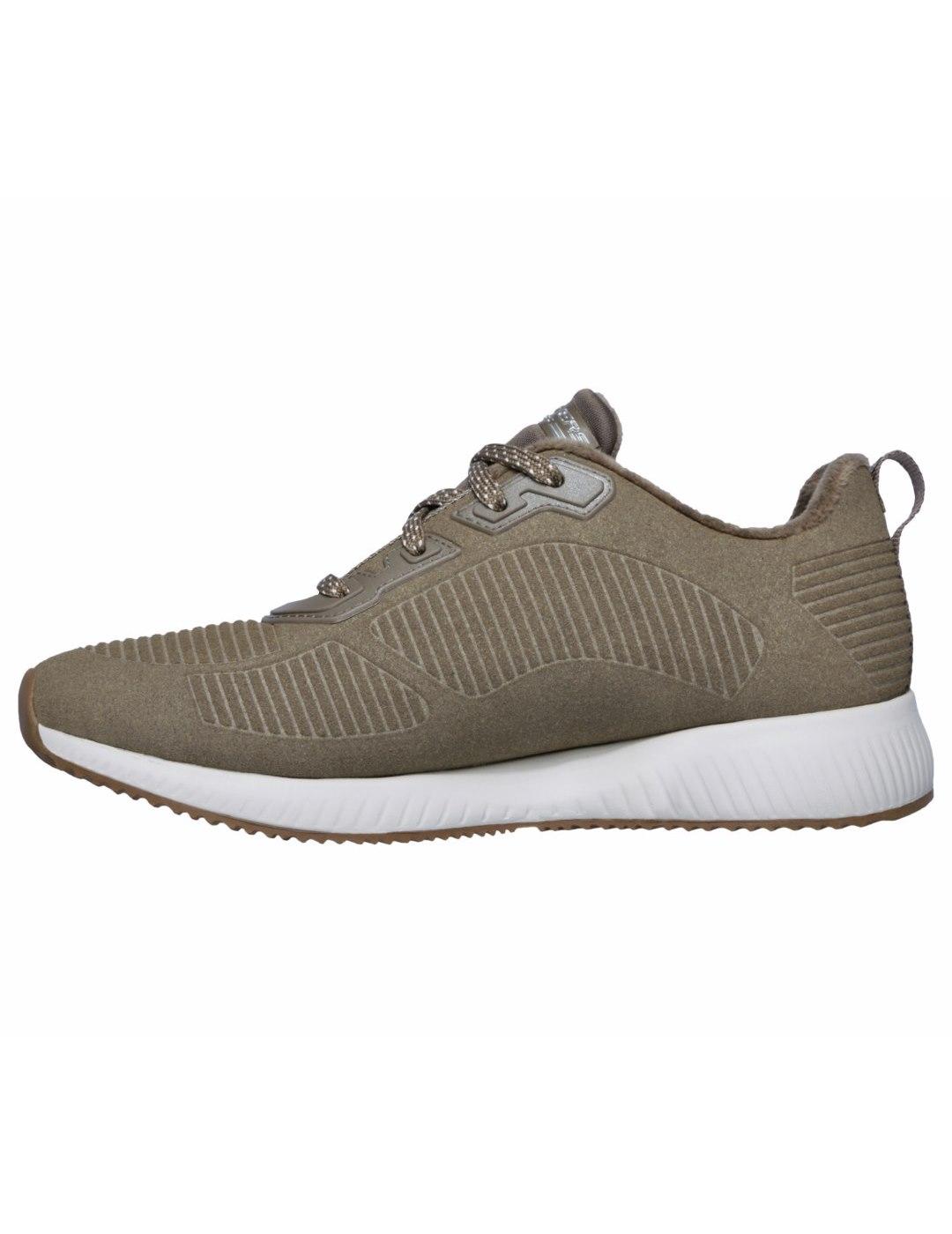 Zapatilla SKECHERS Mujer Textil Taupe 32505