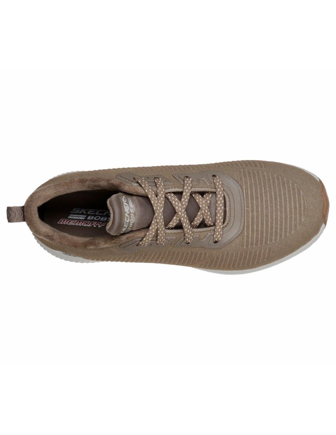 Zapatilla SKECHERS Mujer Textil Taupe 32505