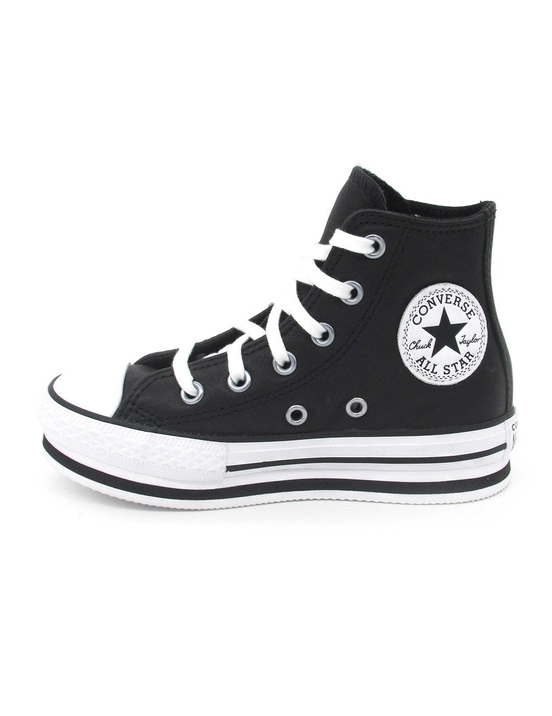 Deportivo Converse 666391C negro alto