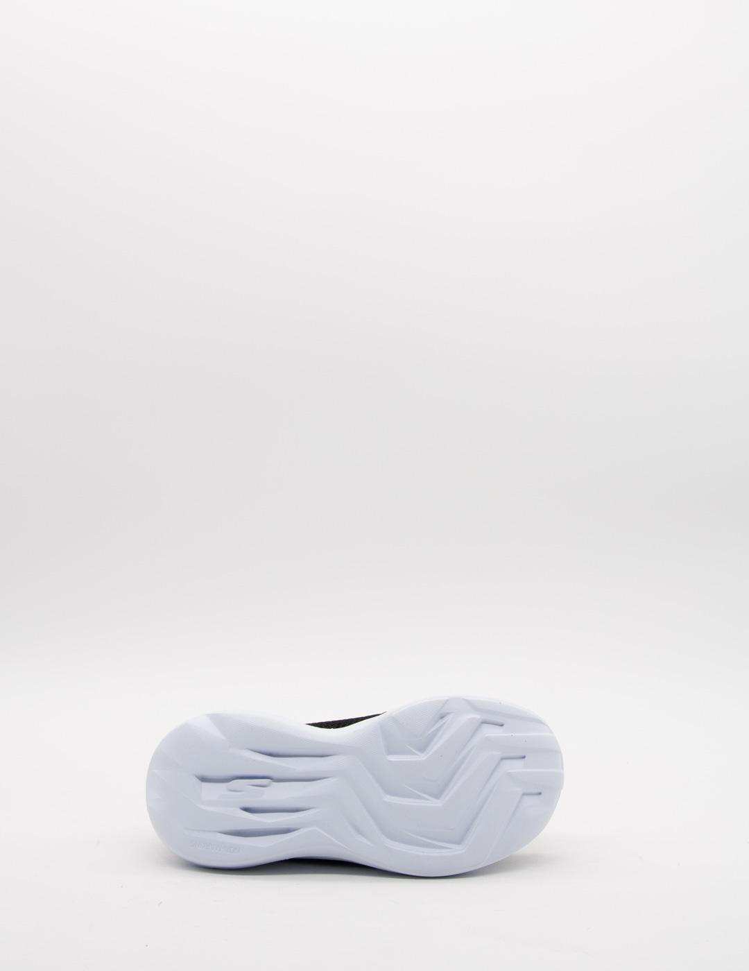 Zapatilla Skechers 85400L/BKPR negro para niña