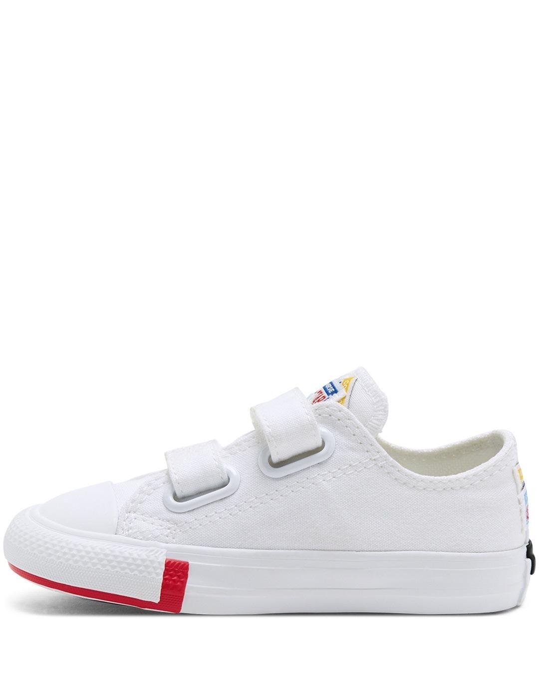 Zapatilla Converse 766994C  loneta blanco unisex