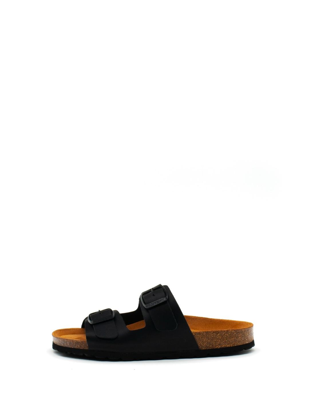 Sandalia Bio Autenti 11096 negro para mujer