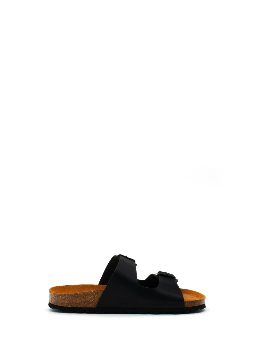 Sandalia Bio Autenti 11096 negro para mujer