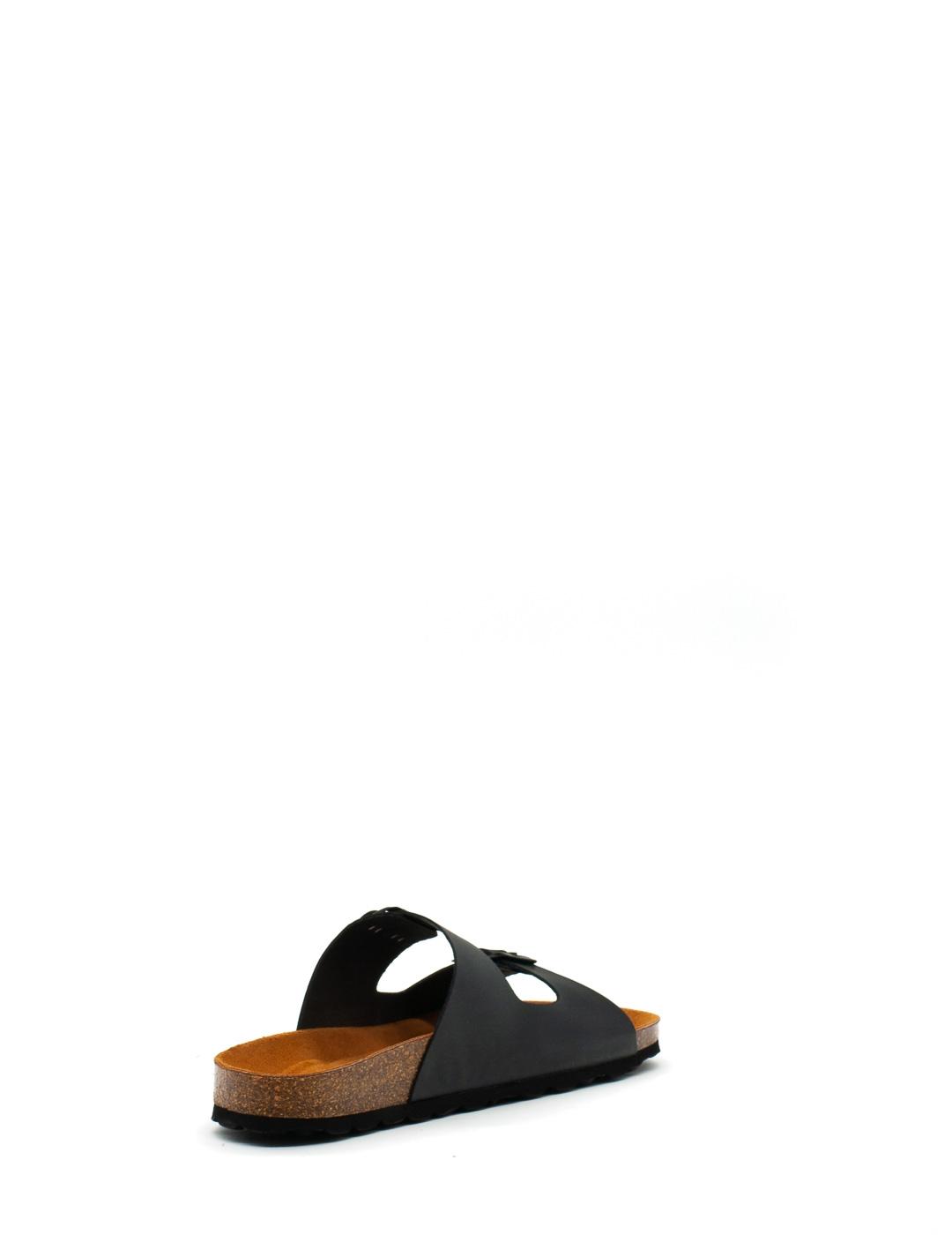 Sandalia Bio Autenti 11096 negro para mujer