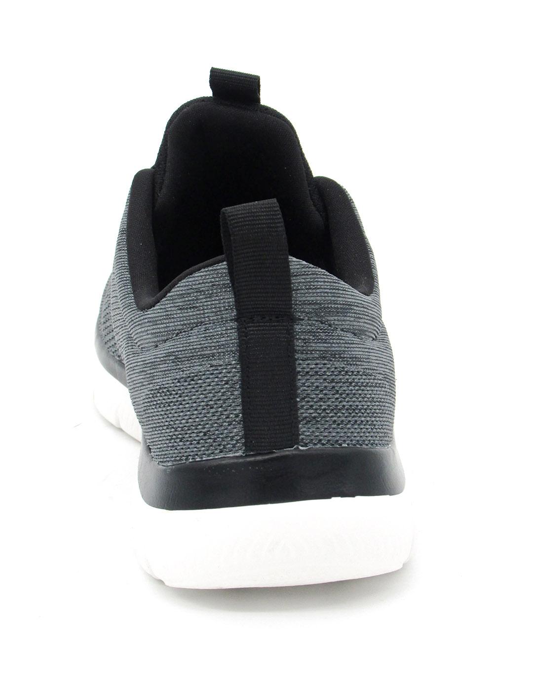 Zapatilla Skechers 232186/BKW negro/blanco hombre