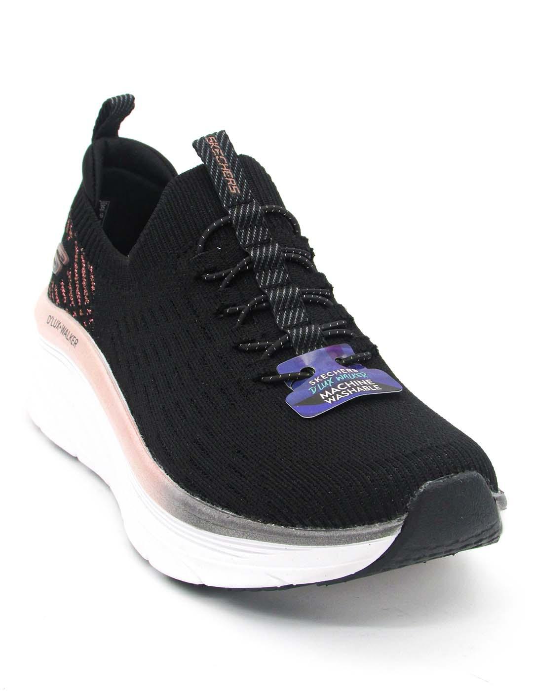 Zapatilla Skechers 149366/BKRG  negro/rosa  mujer