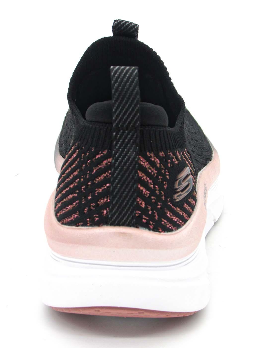 Zapatilla Skechers 149366/BKRG  negro/rosa  mujer