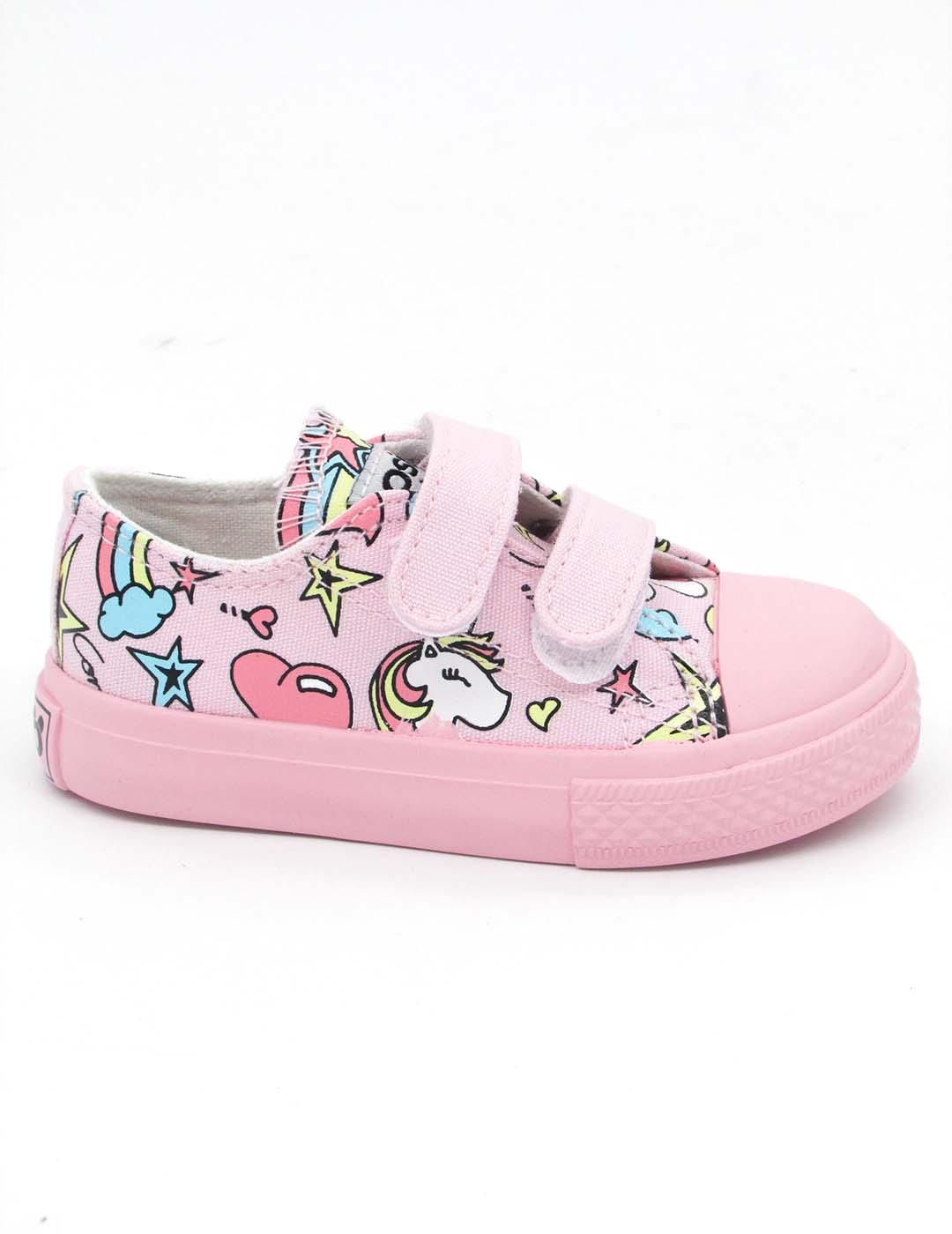 Zapatilla Osito 14157 rosas para niña