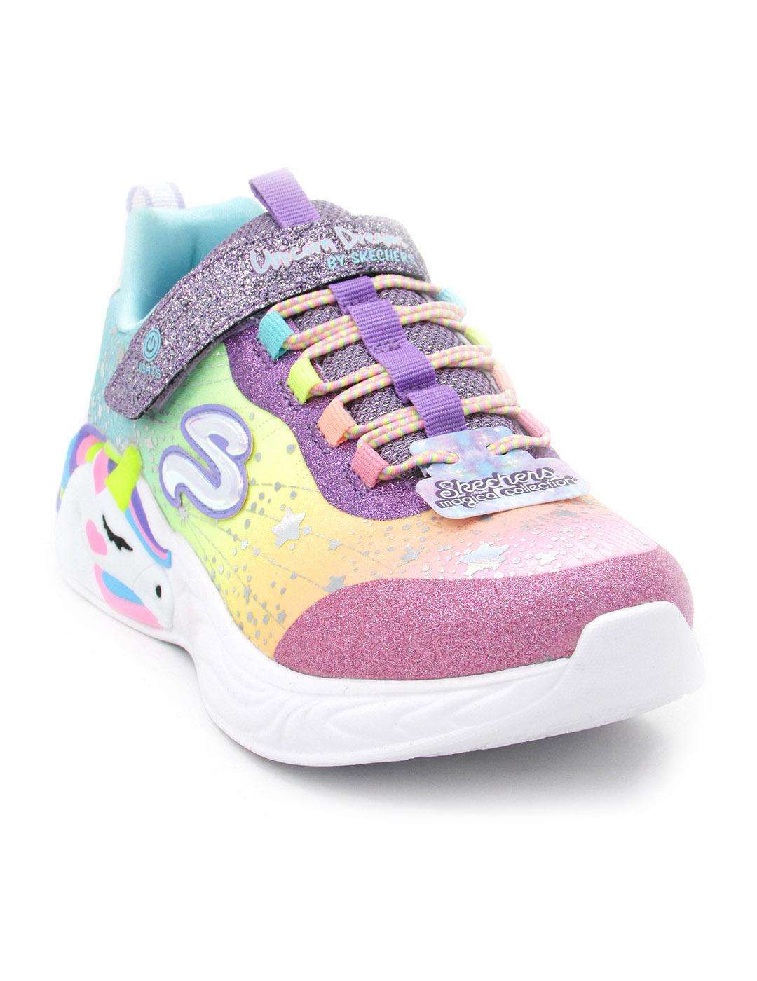 Zapatilla Skechers 302311L multicolor para niña