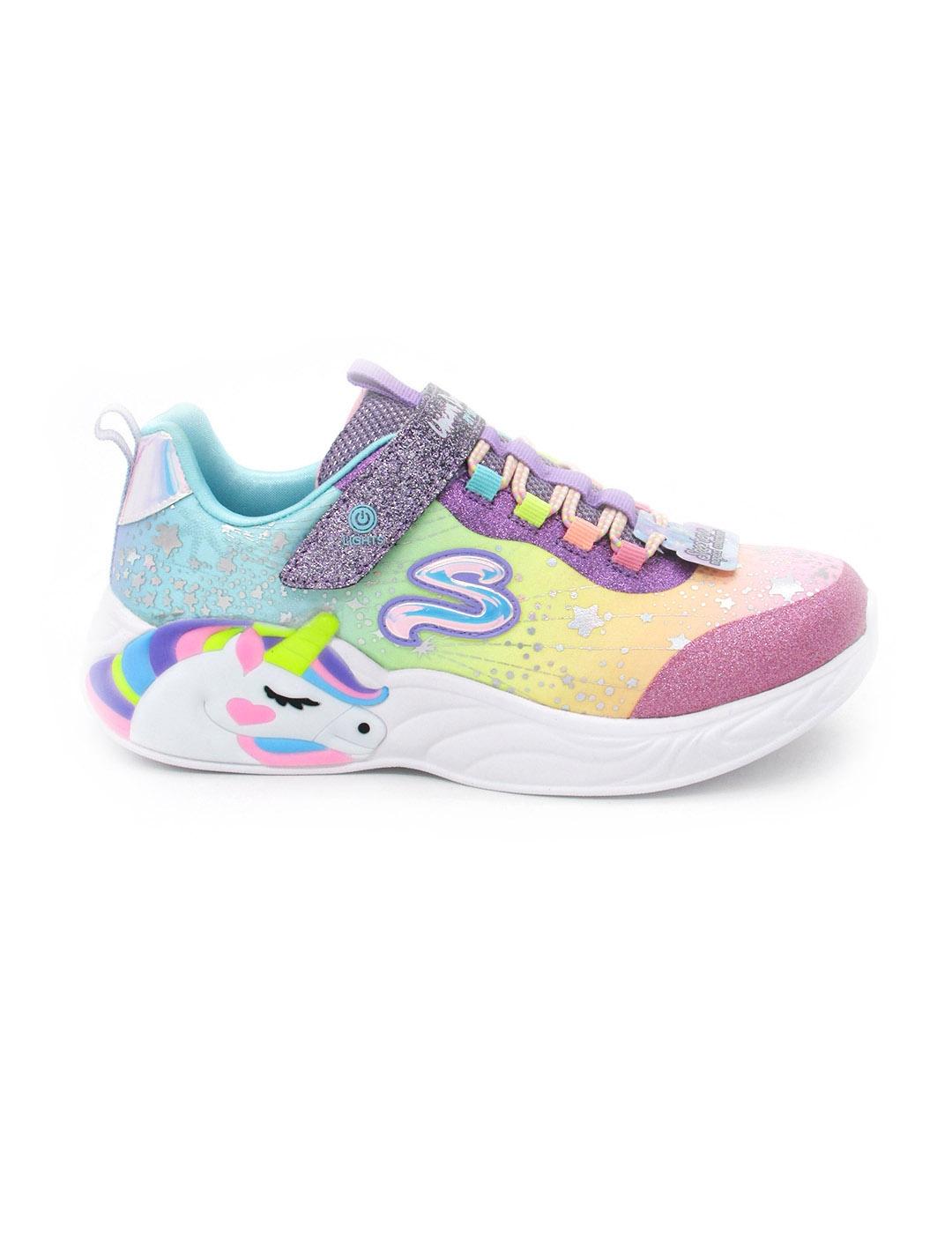 Zapatilla Skechers 302311L multicolor para niña