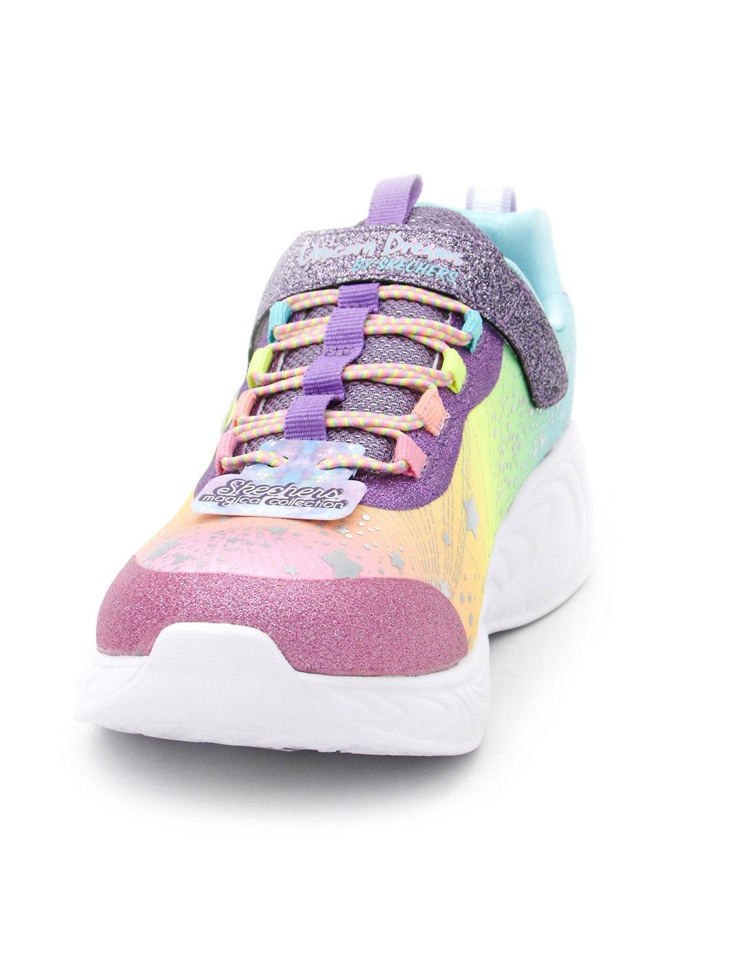 Zapatilla Skechers 302311L multicolor para niña