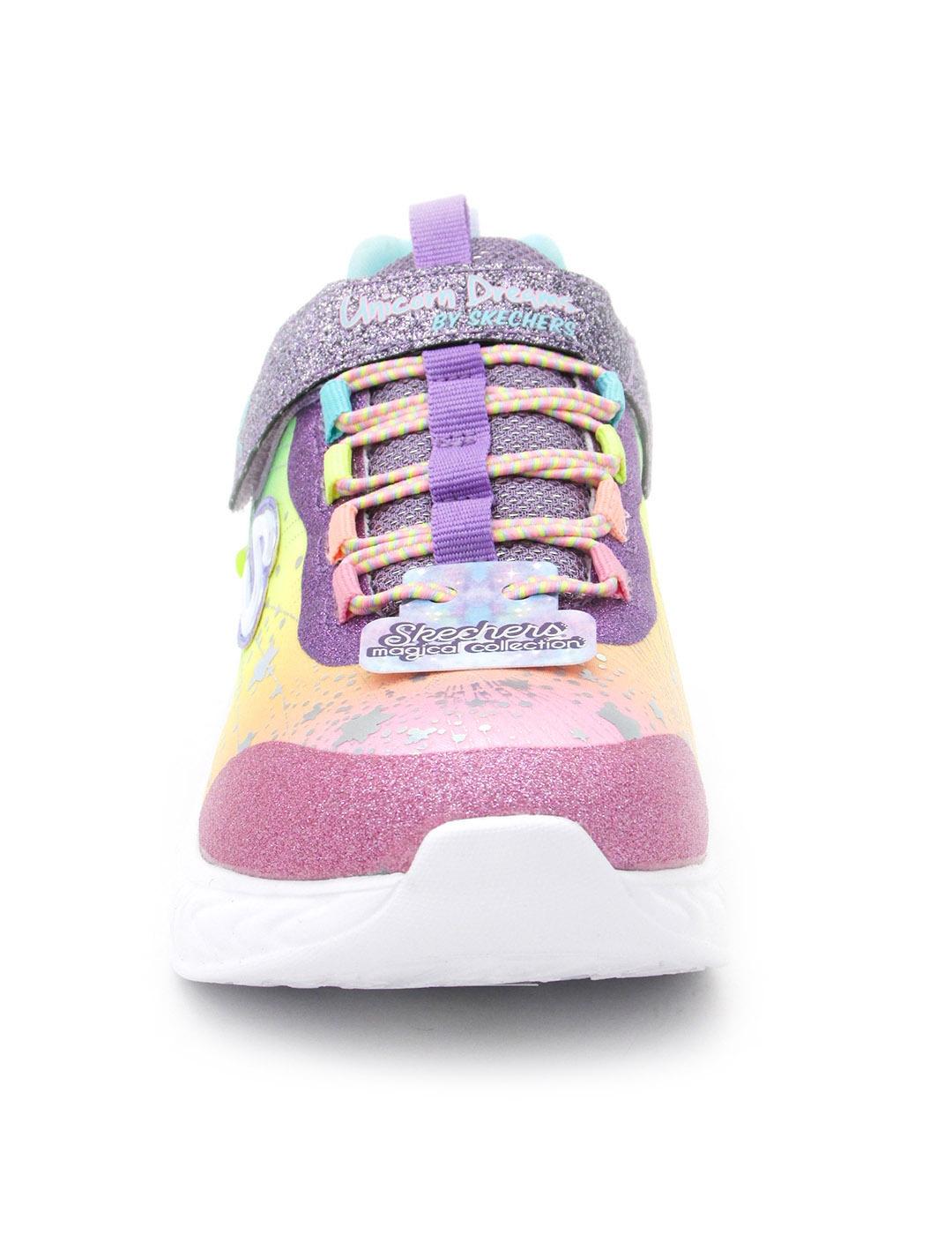 Zapatilla Skechers 302311L multicolor para niña