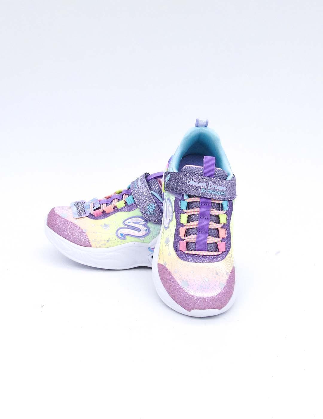 Zapatilla Skechers 302311L multicolor para niña