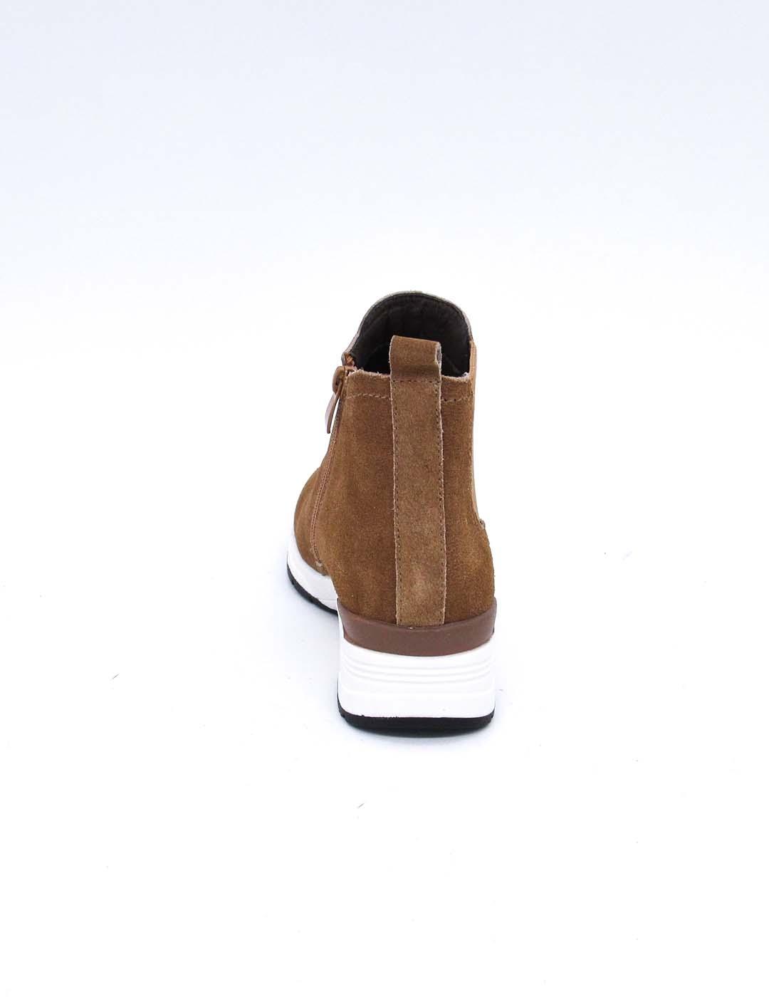 Botín Kelara K12243 camel para mujer