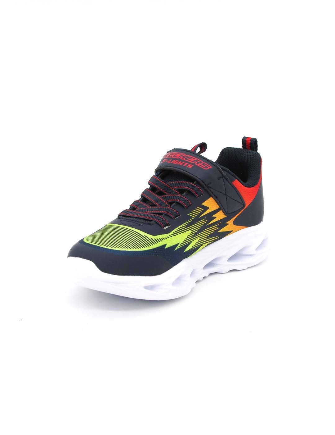 Zapatilla Skechers 400600L/NVM multicolor niño