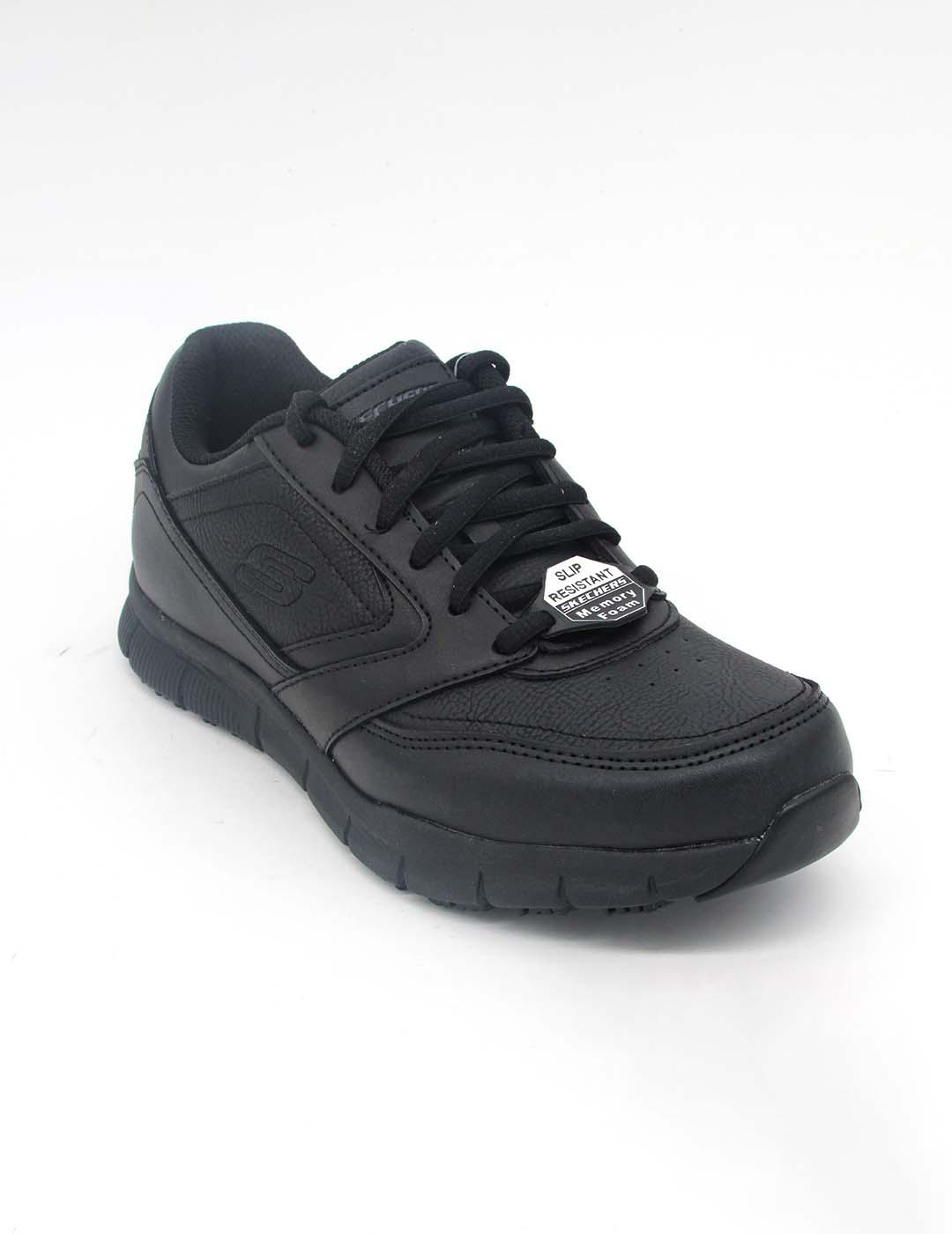 Zapatilla Skechers 77235EC/BLK negro para mujer