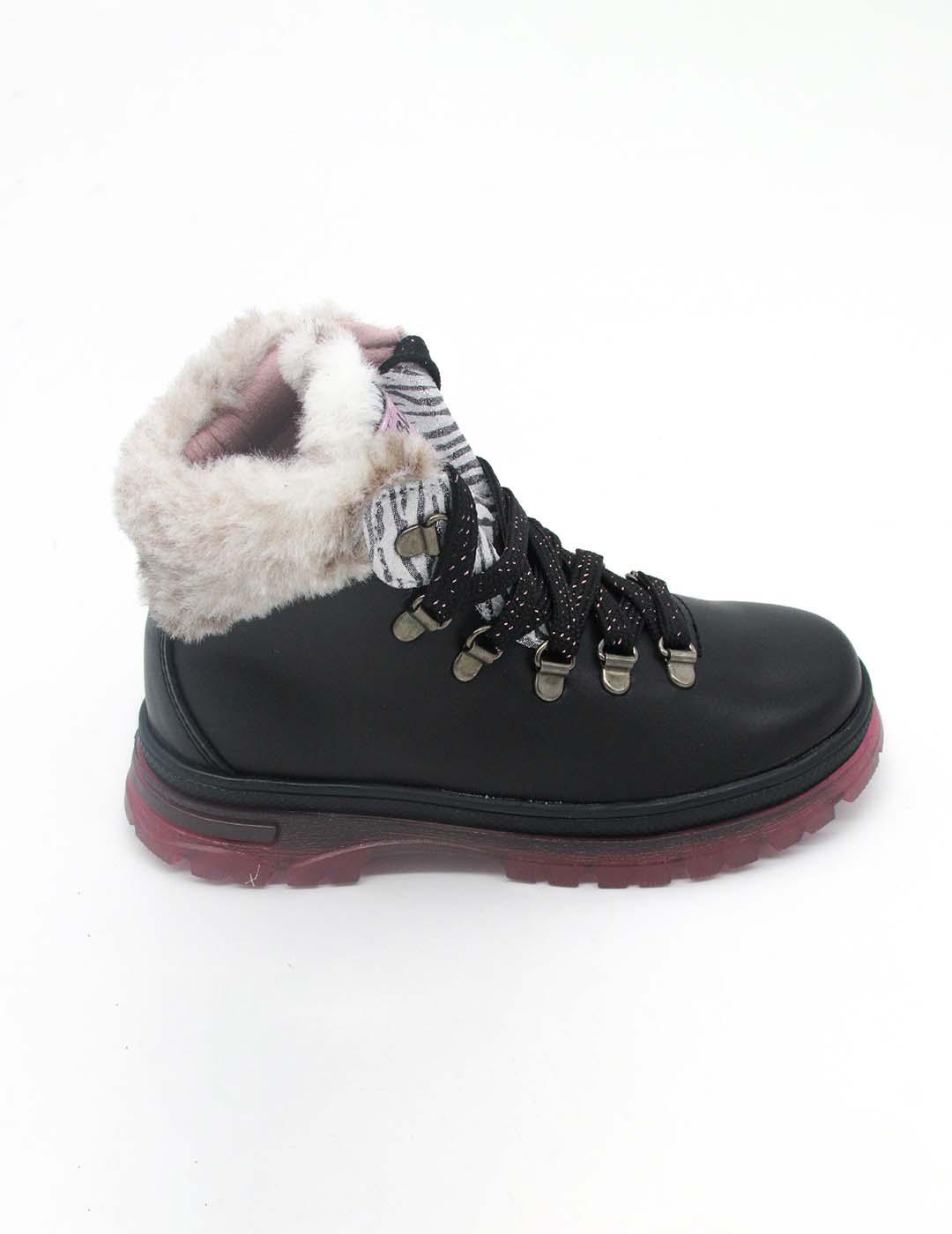 Botín Pablosky 404515 negro para niña