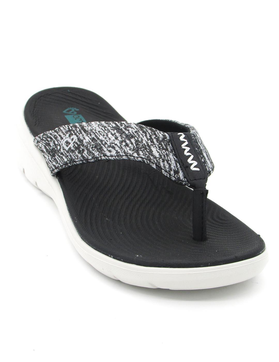 Sandalia Amarpies ABZ21347 negro para mujer