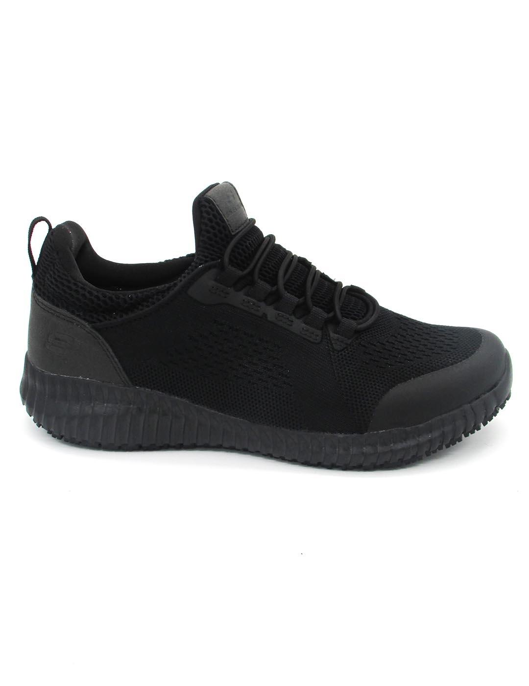 Zapatilla Skechers 77260EC/BLK  negro para mujer