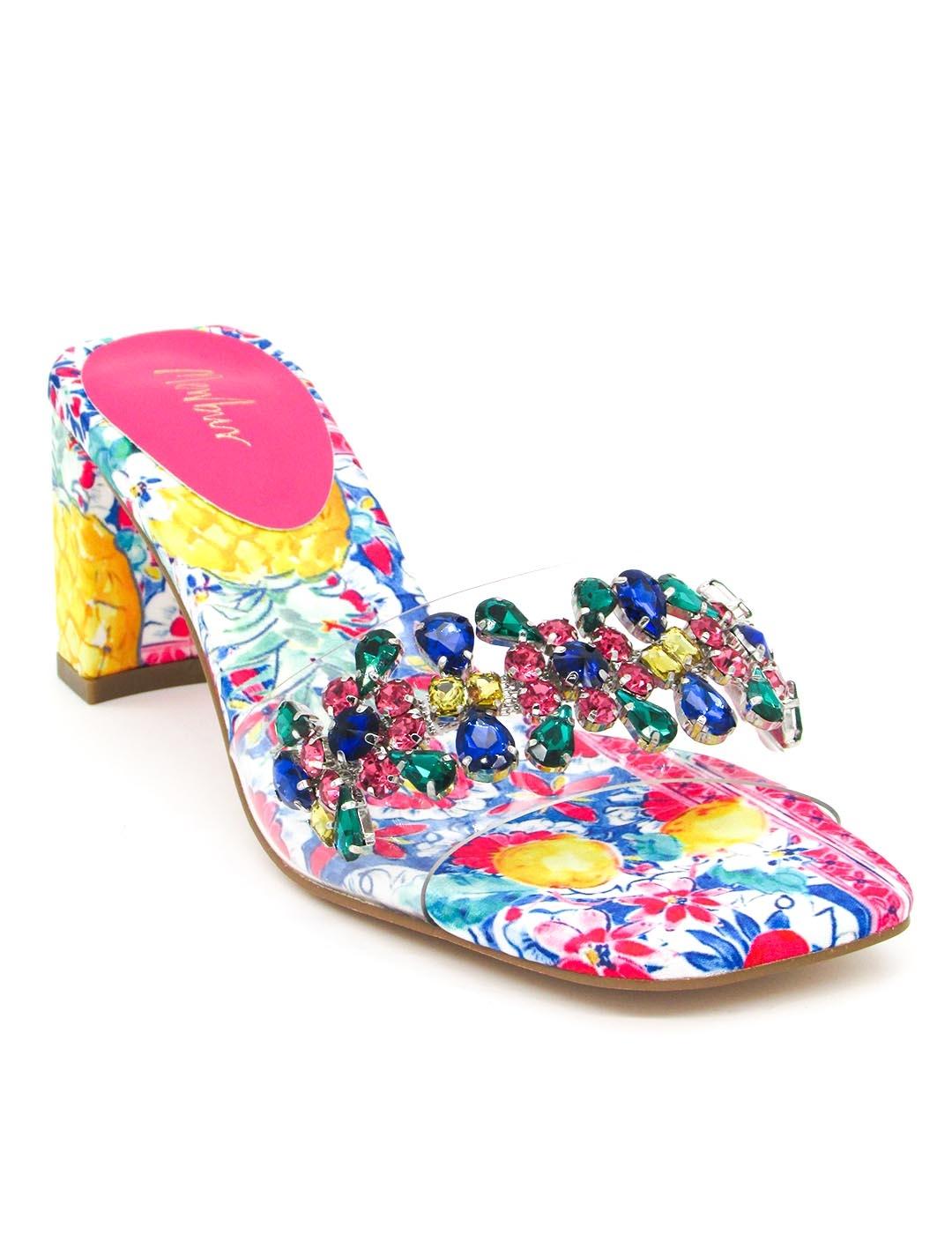 Sandalia Menbur 23165 mulitocolor para mujer