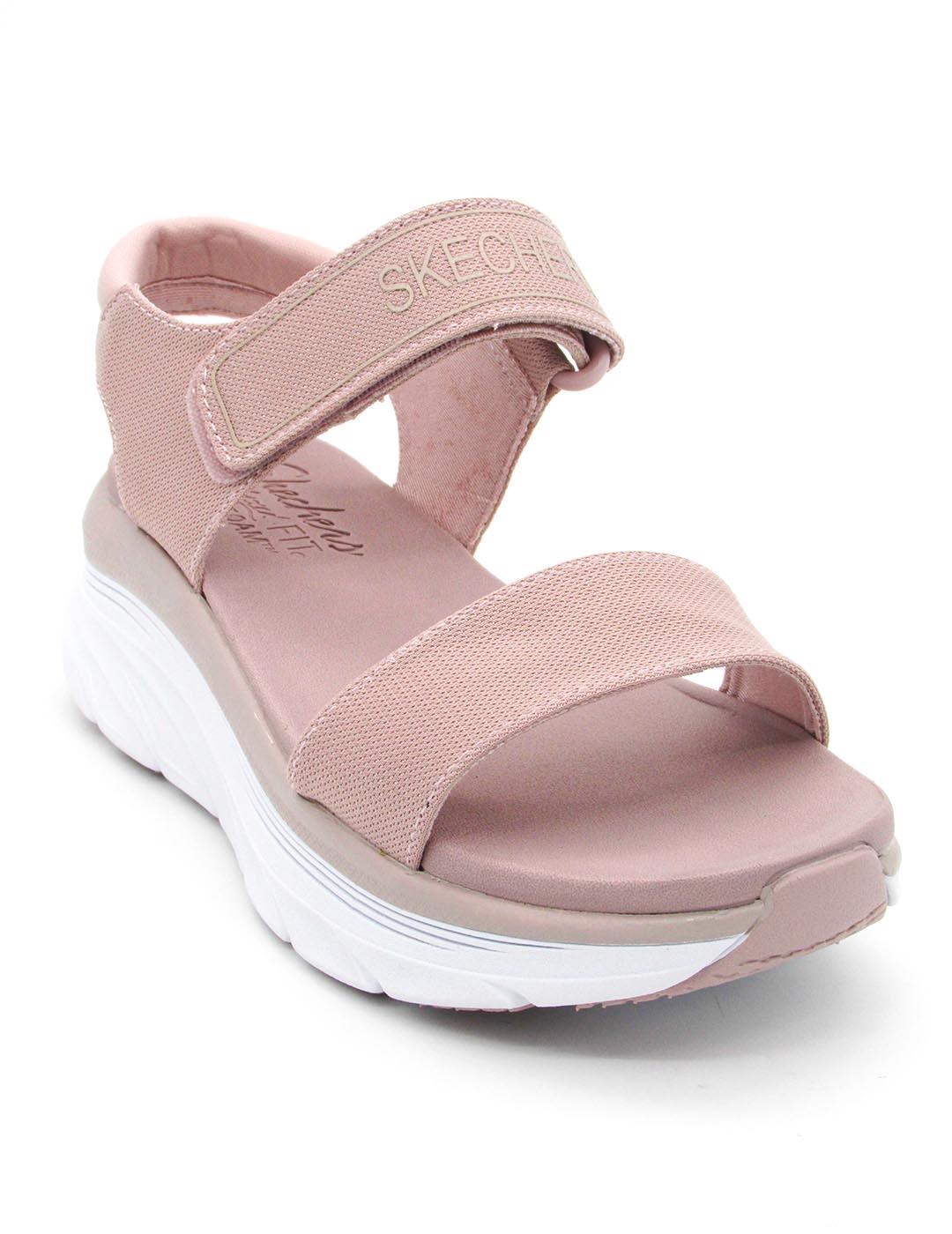 Sandalia Skechers 119226/BLSH  rosa para mujer