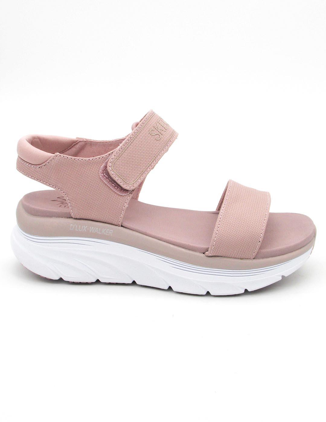 Sandalia Skechers 119226/BLSH  rosa para mujer