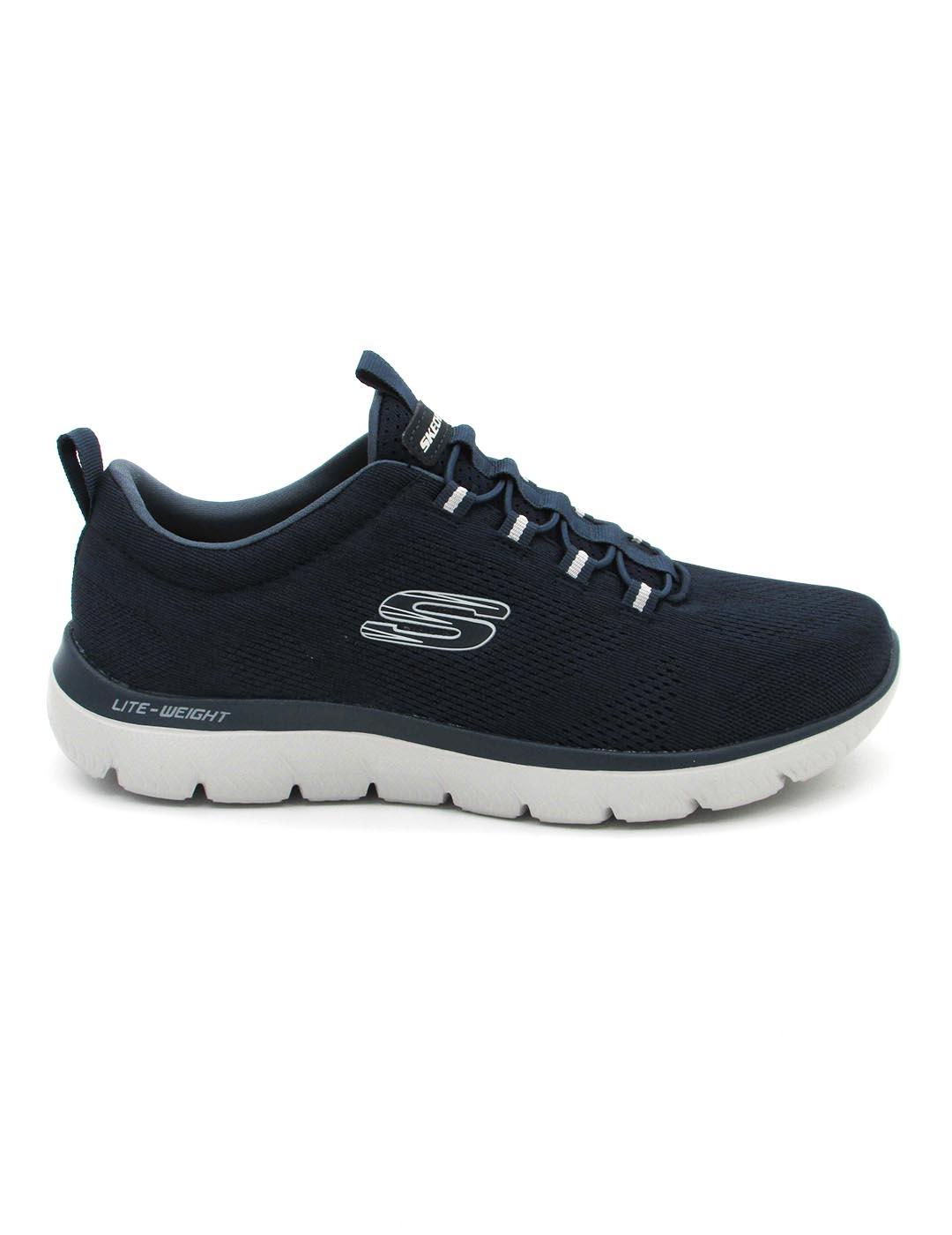 Zapatilla Skechers 232186 NVY marino para hombre