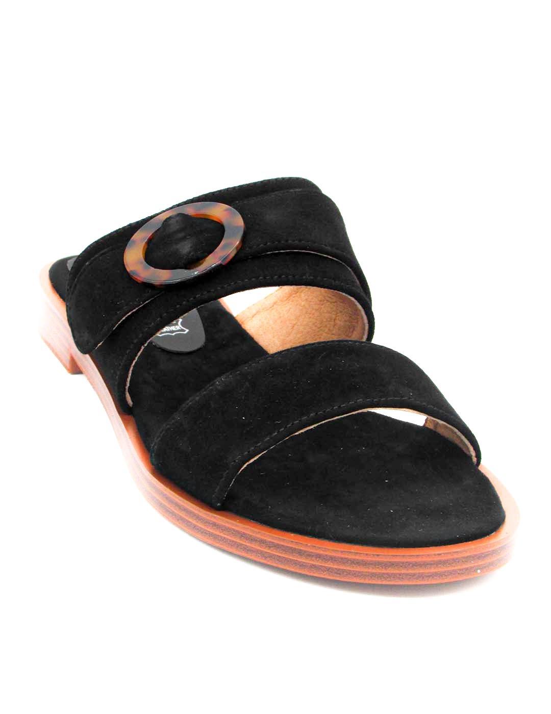 Sandalia Shemerry SS22002 negro para mujer