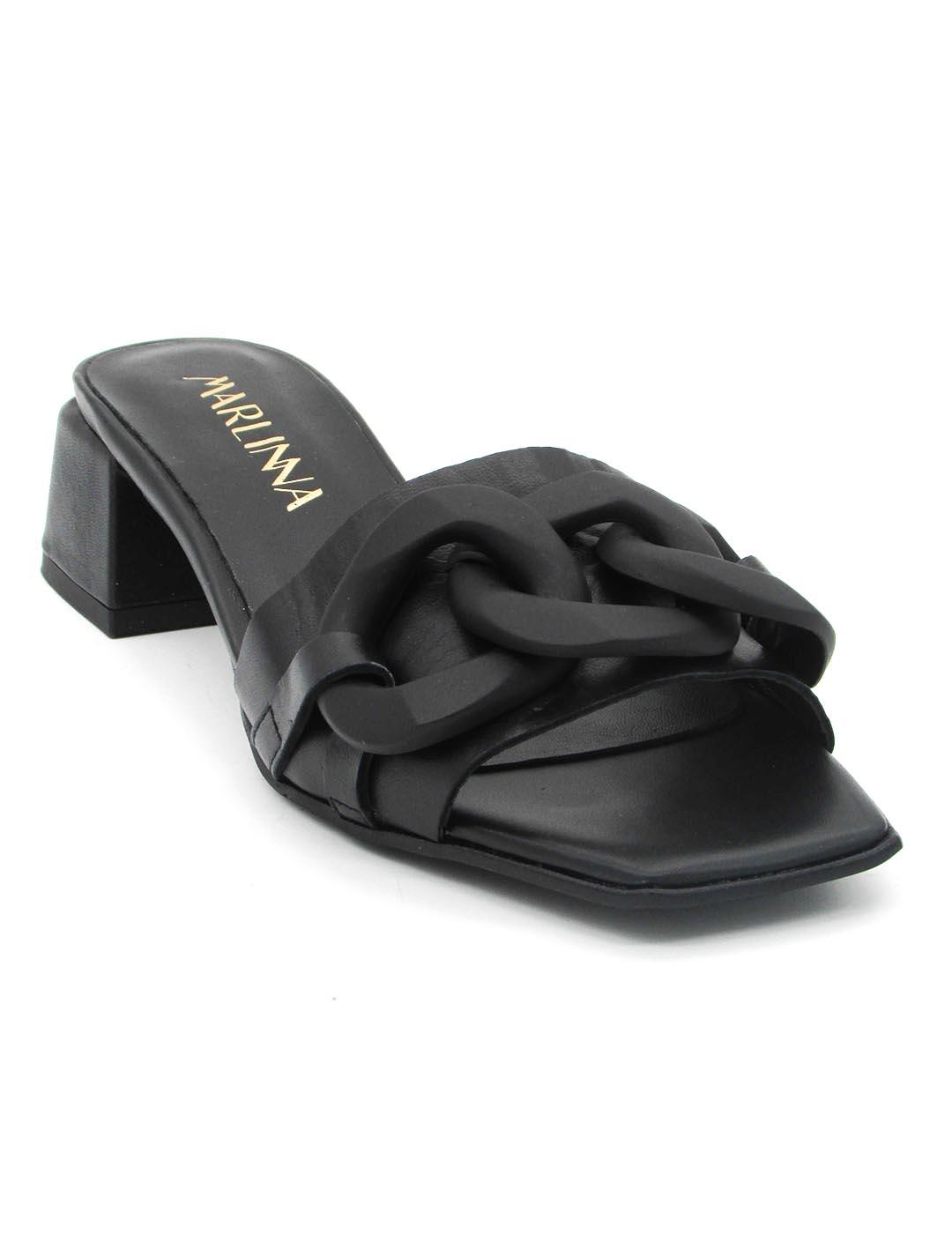 Sandalia Marlinna 27006 negro para mujer
