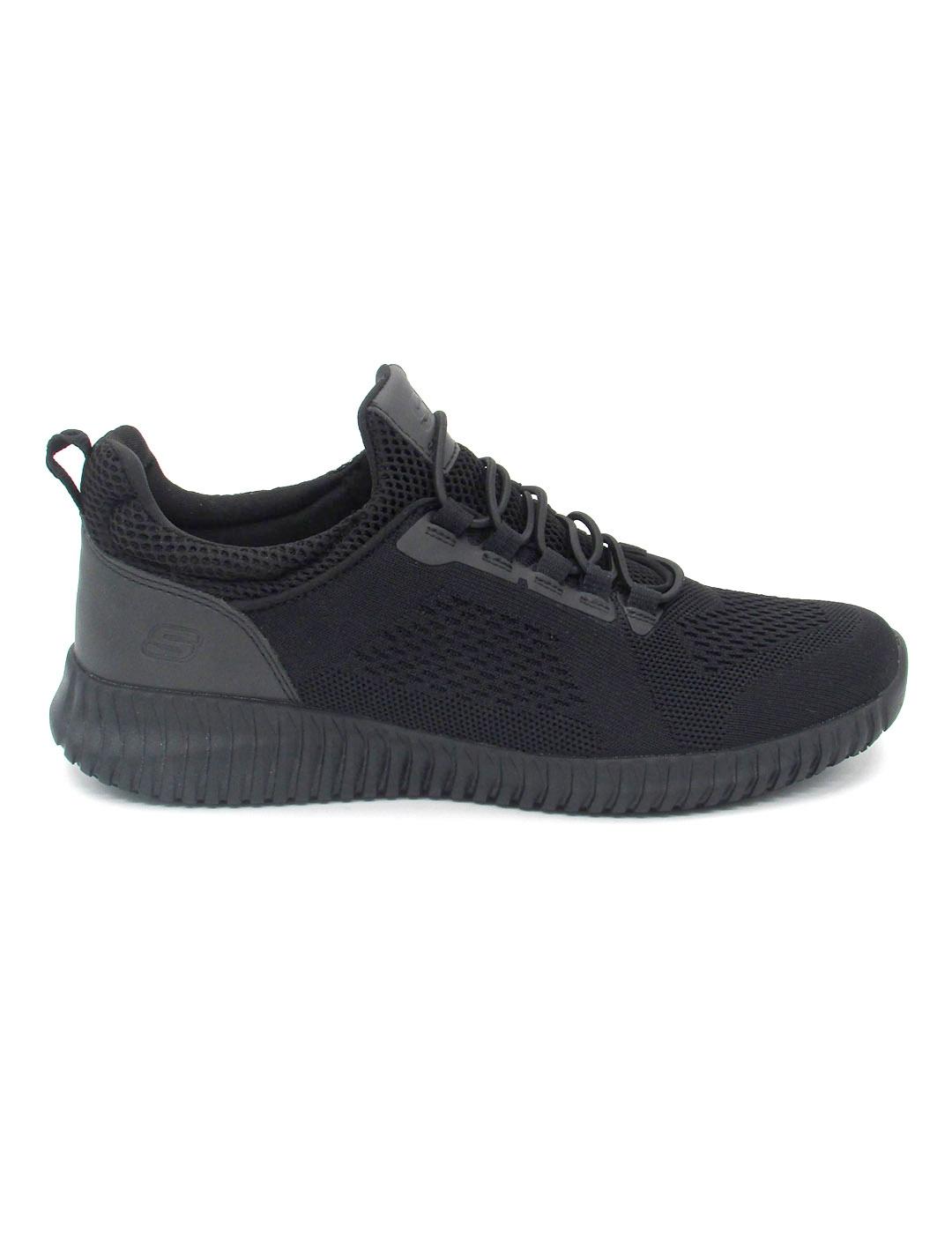 Zapatilla Skechers 77188EC/BLK negra para hombre