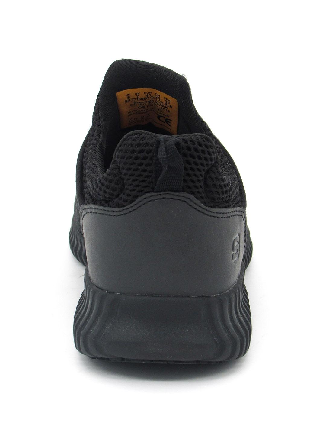 Zapatilla Skechers 77188EC/BLK negra para hombre