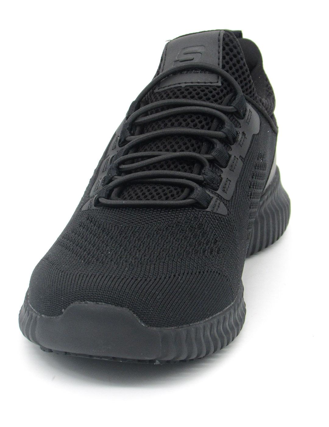 Zapatilla Skechers 77188EC/BLK negra para hombre