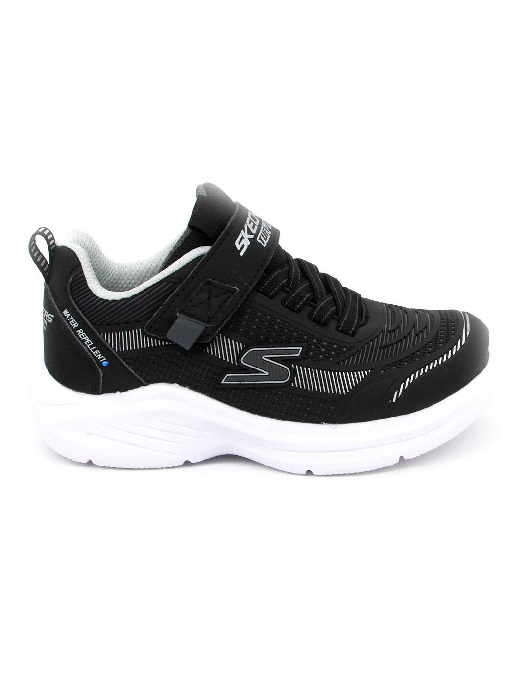 Zapatilla Skechers 403861L/BKSL negro/plata niño