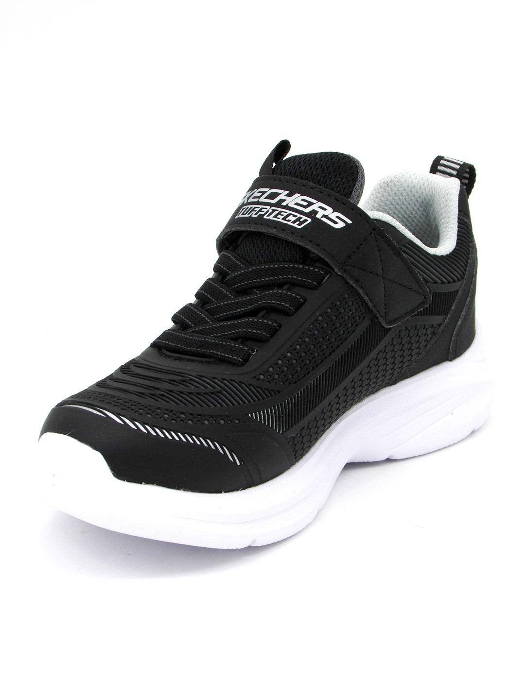 Zapatilla Skechers 403861L/BKSL negro/plata niño