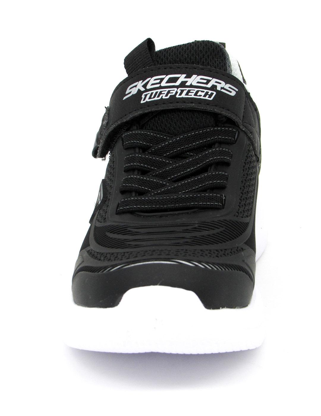 Zapatilla Skechers 403861L/BKSL negro/plata niño