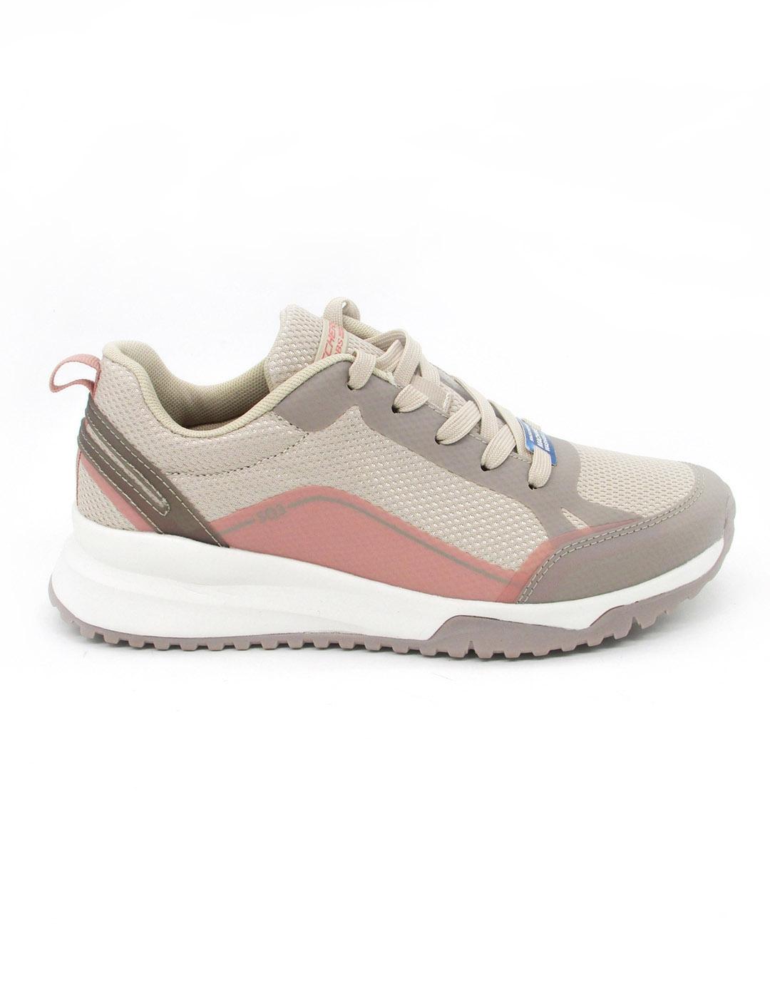 Zapatilla Skechers 117184/TPE taupe para mujer