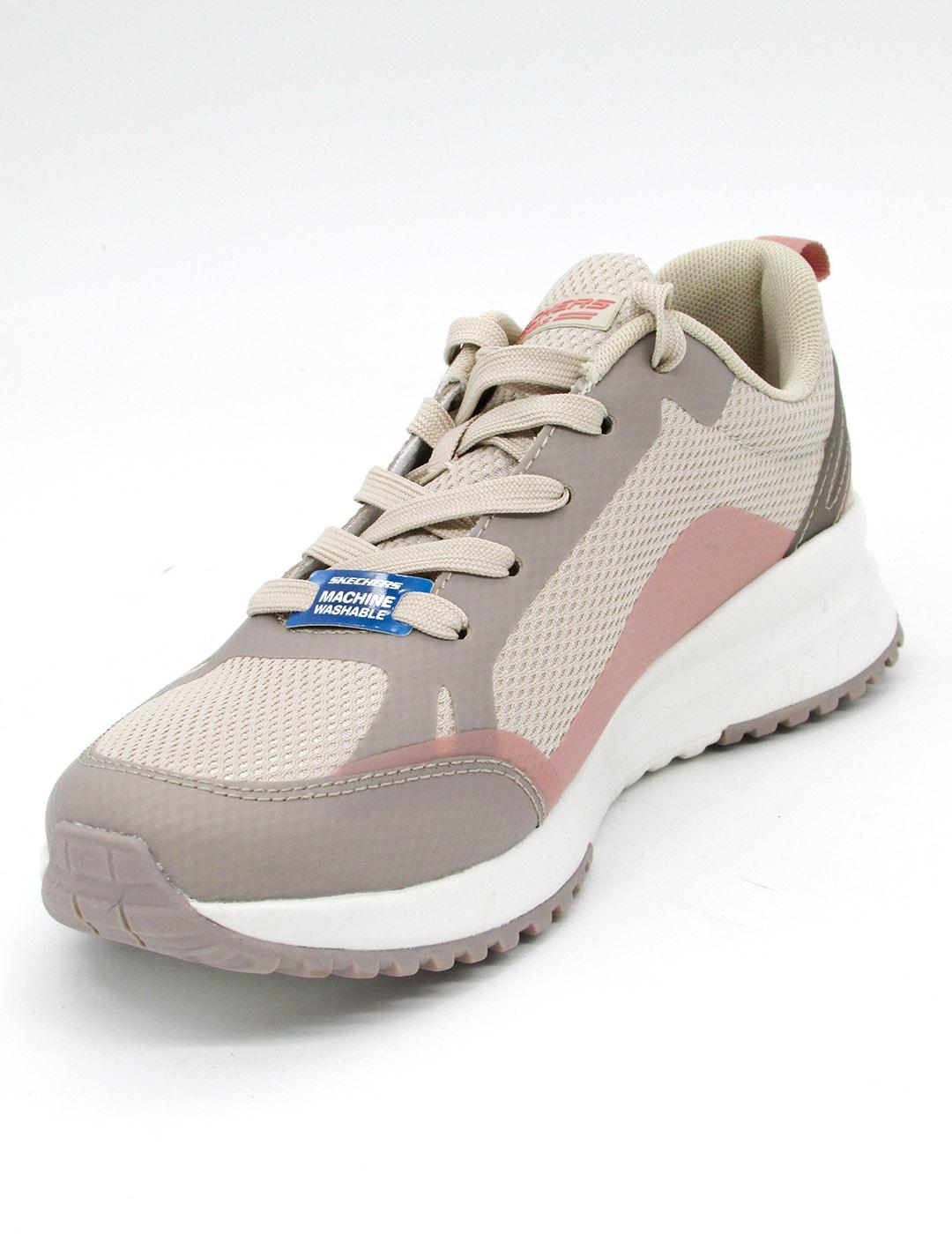 Zapatilla Skechers 117184/TPE taupe para mujer