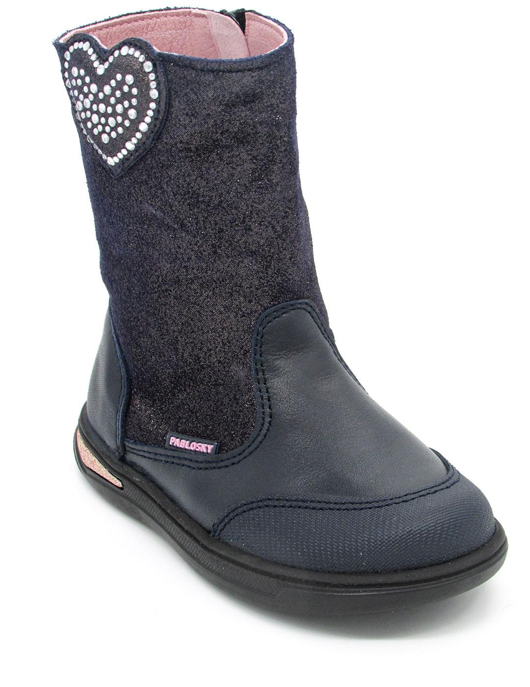 Botas Pablosky 020720 en marino para niña
