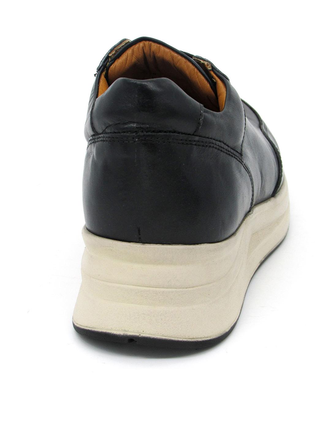 Zapato Deportivo Manlisa W247-1020 negro para muje