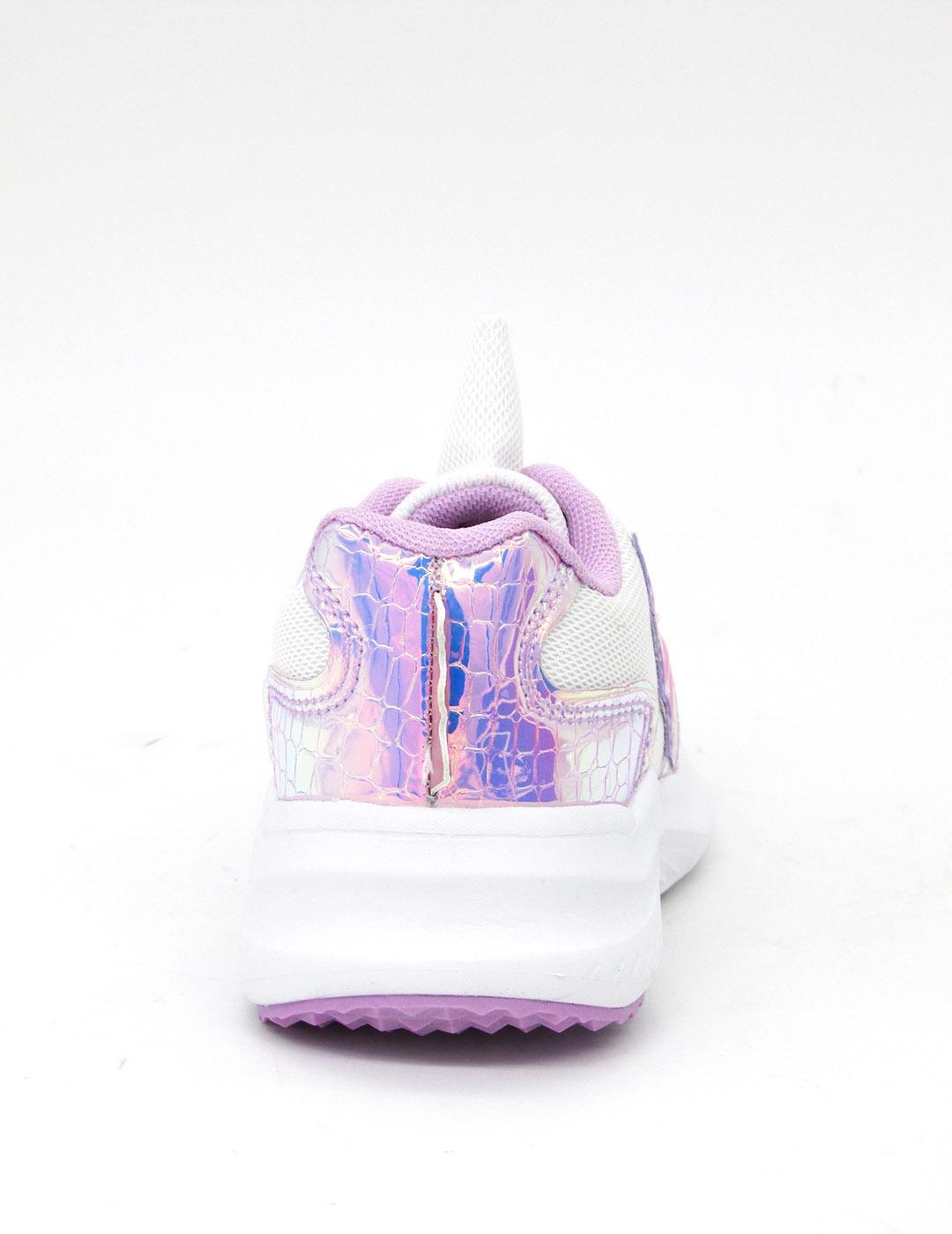 Zapatilla Conguitos MI126108 rosa/bco niña