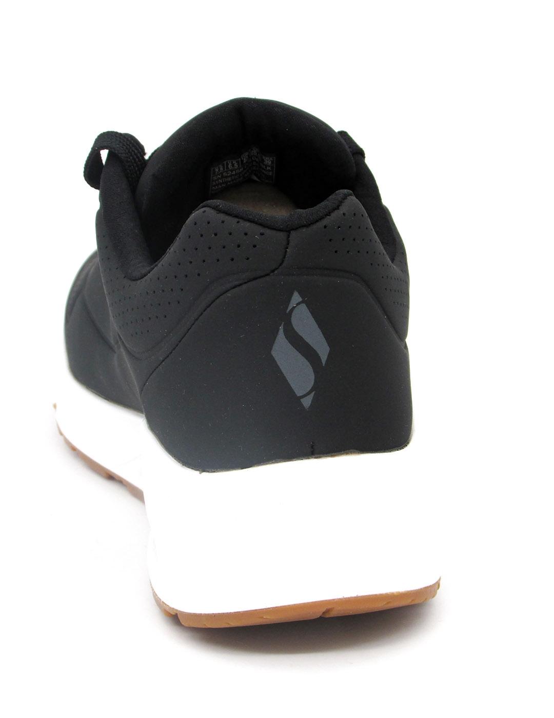 Zapatilla Skechers 52458/BLK negro/Bco para mujer