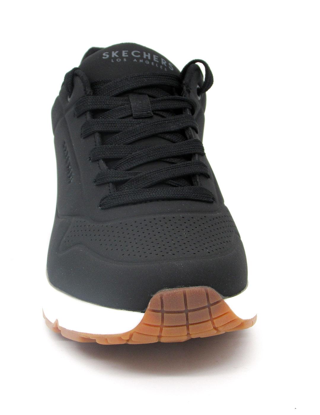 Zapatilla Skechers 52458/BLK negro/Bco para mujer