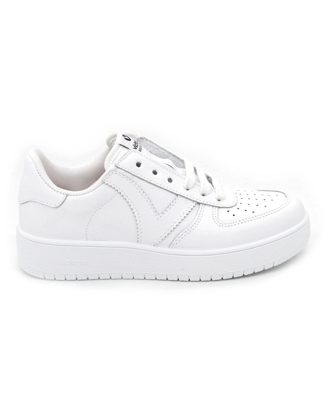 Zapatilla Madrid de Victoria 1258200 blanca