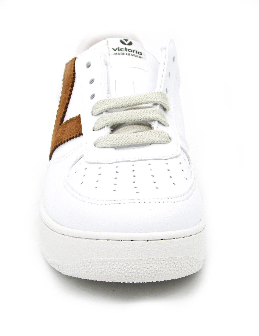 Deportivo Victoria 1258201 cuero/blanco para mujer