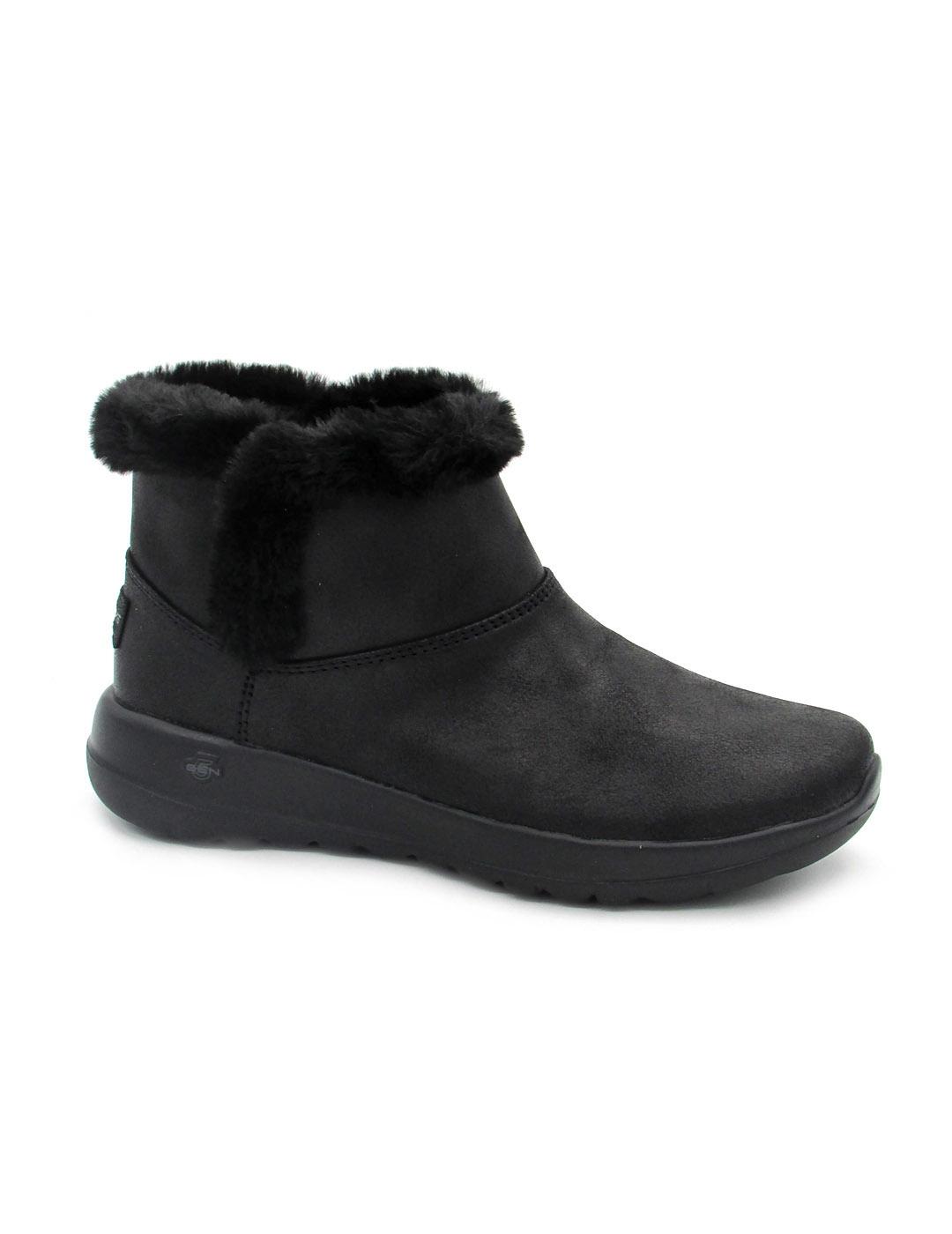 Botin Skechers 144013/BBK negro para mujer
