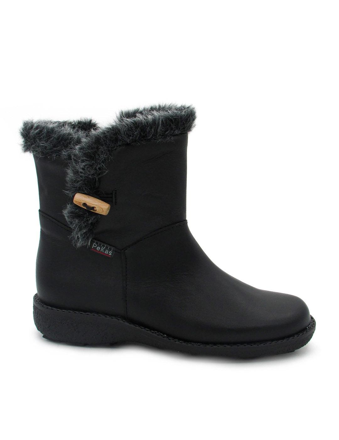 Botín Pekas 425 negro para mujer