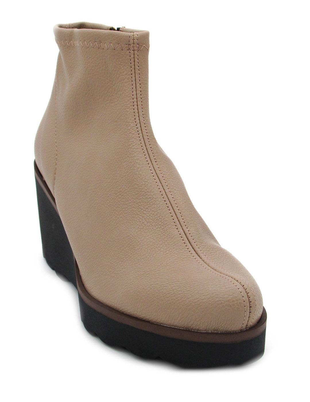 Botín C.Company 4600 beige para mujer
