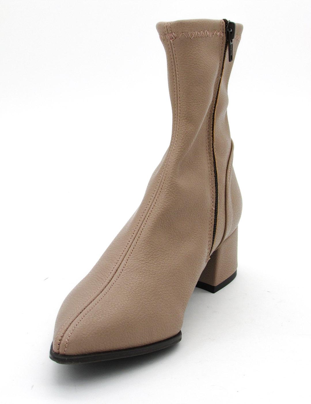 Botín C.Company 4851 beige para mujer