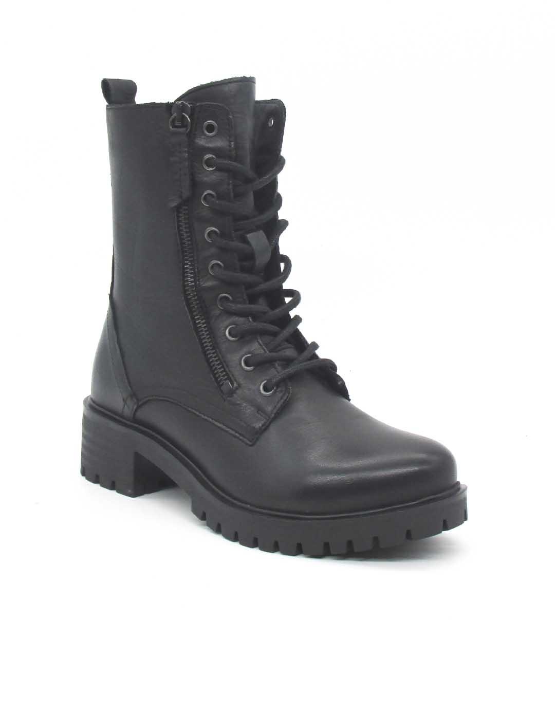 Botín Yolanda B-3034  negro para mujer